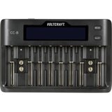 Voltcraft CC-8 Punjač dugmastih baterija LiIon, LiFePO, NiMH, NiCd A, Mignon (AA), Micro (AAA), Mini (AAAA), Baby (C), Sub-C | Eponuda.ba