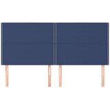  Uzglavlje plavo 180x5x118/128 cm tkanina | Eponuda.com