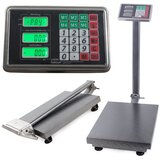  Kovinska digitalna elektronska tehtnica do 100kg - osvetljena LCD | Shoptok.si