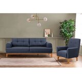 Atelier Del Sofa sofa i fotelja vina set dark blue atlantic pine | ePonuda.com