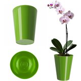 KADAX cvetlični lonec za orhideje, plastični cvetlični lonček, zelen, močan, 13 cm, (5000345988) | Shoptok.si