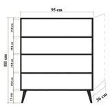 Woody Fashion Hanah Home Višenamenska komoda Multilux 728 | Eponuda.com