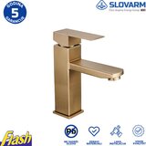 Jednoručna slavina za lavabo - slovarm - zlatna
