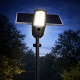  LED ulična lampa (prigušiva) sa senzorom i solarnim panelom KOBRA 400W/24000 mAh IP65 antracit + daljinski upravljač | Eponuda.com