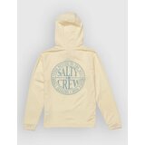 Salty Crew Global Hood Sunshirt Kids Lycra z dolgimi rokavi chartreuse | Shoptok.si