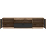 Mömax Tv-element Pardoo, Hrast/antracit | Shoptok.si