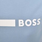 Boss Slim Fit RN T-Shirt Open Blue Plava | shoptok.hr