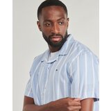 Tommy Hilfiger LINEN BLEND STRIPED SS RF SHIRT Plava | shoptok.hr