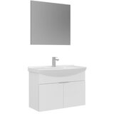 Hanah home Kupatilski ormarić sa umivaonikom i ogledalom (2 komada) Purus 80 326 | Eponuda.com