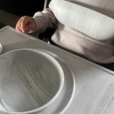 Eeveve® silikonski podbradnjak marble autumn gold | shoptok.hr