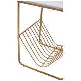 Premier Housewares Stranska mizica z marmorno mizno ploščo 40x40 cm Mandoli – | Shoptok.si