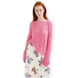 Compania Fantastica Puloverji COMPAÑIA FANTÁSTICA Knit 10464 - Pink Rožnata Cene