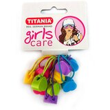 Titania Gumice za kosu 5 komada 7983 Girl šarene Cene