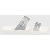 Crocs Natikače Classic Glitter II Sandal za žene, boja: srebrna, 207769 | shoptok.hr