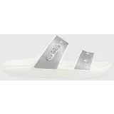 Crocs Natikače Classic Glitter II Sandal za žene, boja: srebrna, 207769