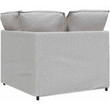  Modularni kutni kauč s jastucima, sivo-bijeli 100 cm | Shoptok.si
