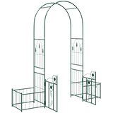  Vrtni Luk s zaključavanjem Zelena 203 x 50 x 218 cm | shoptok.hr