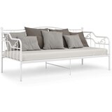  Posteljni okvir bel kovinski 90x200 cm, (20647676) | Shoptok.si