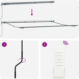 Tenda na automatsko uvlačenje bordo 500 x 300 cm | shoptok.hr