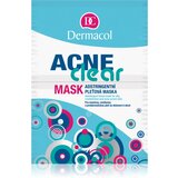Dermacol Acne Clear maska za lice za problematično lice, akne 2x8 g | shoptok.hr