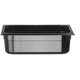 Hendi črna polikarbonatna posoda gn 1/2 višina 100 mm - 862421, (21383843) | Shoptok.si