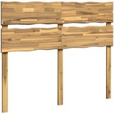  Uzglavlje s prirodnim rubom ROSTOCK Bijela 160 cm | shoptok.hr