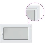  Prozor za podrum RISOR Bijeli 100 x 70 cm PVC i staklo - Bijeli 100 x 70 cm (trostruki sloj) Naginjanje i okretanje desno | shoptok.hr