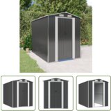  The Living Store Vrtna lopa antracitna 192x274x223 cm pocinkano jeklo - Vrtna Lopa, (21745209) Cene