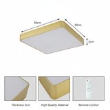  Brilagi - LED plafonjera POOL LED/48W/230V 3000/4500/6000K 50x50 cm zlatna | Eponuda.com