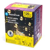 Aigostar led spoljašnji božićni lanac 120xLED/6W/230V/8 funkcija 3x0,6m IP44 topla bela+daljinski upravljač | Eponuda.com