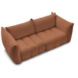 Bobochic Paris Oranžna sedežna garnitura iz tkanine bouclé 234 cm Azra – | Shoptok.si