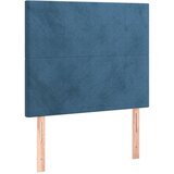 Maison Chic Posteljno vzglavje - Vzglavna omarica 2 kosa temno modro 100x5x78/88 cm žamet, (22077565) | Shoptok.si