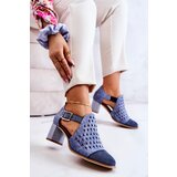 Maciejka Women's Leather Openwork Boots | Shoptok.si