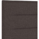  Boxspring krevet s madracem Tamno smeđa 200 x 200 cm Tkanina | shoptok.hr