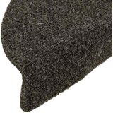  Prostirke za stepenice, samoljepljive, 15 kom 56x17x3 cm, antracit, poluokrugle | shoptok.hr