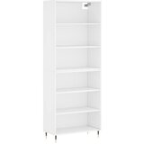 Maison Chic Visoka Komoda - Predalnik bela 69,5x32,5x180 cm inženirski les, (21717405) Cene