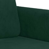  2-dijelni set sofa tamnozeleni baršunasti | shoptok.hr