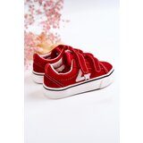 Boto Classic Children's Sneakers With Velcro Red Phiris | Shoptok.si
