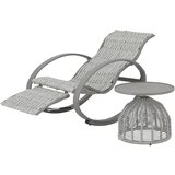 Bessagi Garden Vrtni Ležalnik Lea, Z Mizico | Shoptok.si
