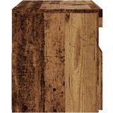 TV ormarić s LED svjetlima staro drvo 75x35x40 cm | shoptok.hr