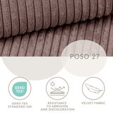 Maison de Rêve Ljubičasti boxspring krevet s prostorom za odlaganje 200x200 cm Tasca – | shoptok.hr
