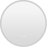 Costway Okroglo stensko kopalni&amp;scaron;ko ogledalo z LED-osvetlitvijo, &amp;Oslash; 70 cm, (5000357823) Slike