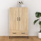  Visoka komoda boja hrasta sonome 70x31x115 cm konstruirano drvo | shoptok.hr