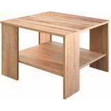 CARRYHOME klubska miza, 90/55/42 cm barve hrasta Cene