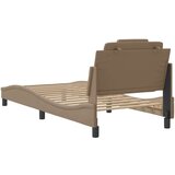  Okvir za krevet s uzglavljem cappuccino 90x200 cm umjetna koža | shoptok.hr
