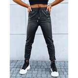 DStreet Spodnie damskie woskowane EBONY NIGHT czarne | shoptok.hr