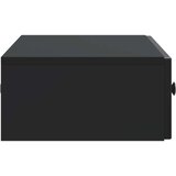 Stolna Stenska stranska miza Črna 87,5 x 34,5 x 17 cm Inženirski les, (5000232540) | Shoptok.si