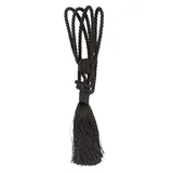 Držač za zavjese 55cm, Crni