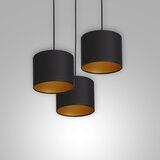 Luster na sajli ARDEN 3xE27/60W/230V crno-zlatni | Eponuda.com