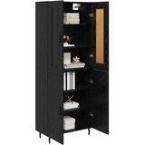  Highboard 2 kom. Crni hrast 69,5 x 34 x 180 cm | shoptok.hr